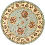 Safavieh Lyndhurst 5'-3" x 5'-3" Rug in Blue / Ivory
