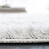 Safavieh Berber Shag 4'-5" x 6'-5" Rug in Grey / Dark Grey