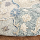 Safavieh Glamour 6'-0" x 6'-0" Rug in Ivory / Red