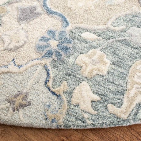 Safavieh Glamour 6'-0" x 6'-0" Rug in Ivory / Red