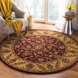 Safavieh Golden Jaipur Gj250C Burgundy / Gold Rugs