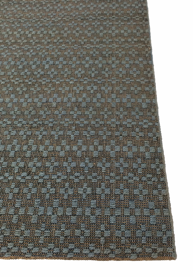 Chandra Abree Abr-52002 Turquoise Rug - corner detail