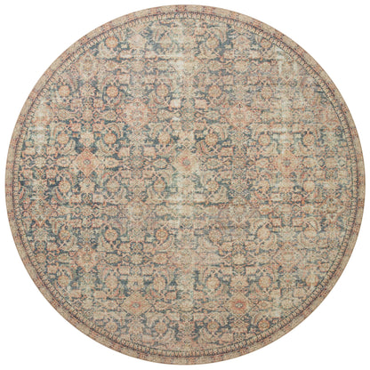 Angela Rose x Loloi Aubrey Aub-01 Navy/Multi Area Rug