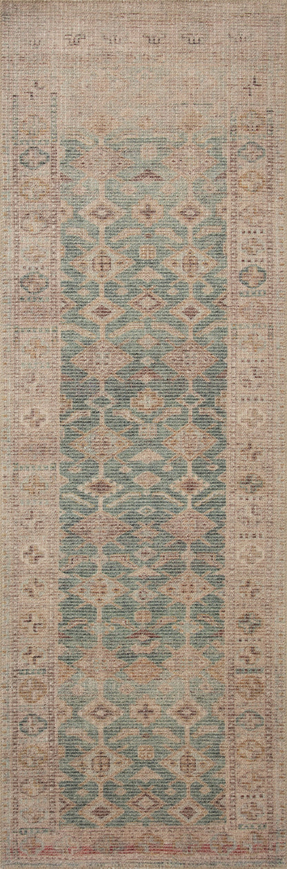 Angela Rose x Loloi Aubrey Aub-02 Aqua/Sand Area Rug