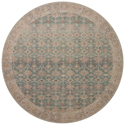 Angela Rose x Loloi Aubrey Aub-02 Aqua/Sand Area Rug