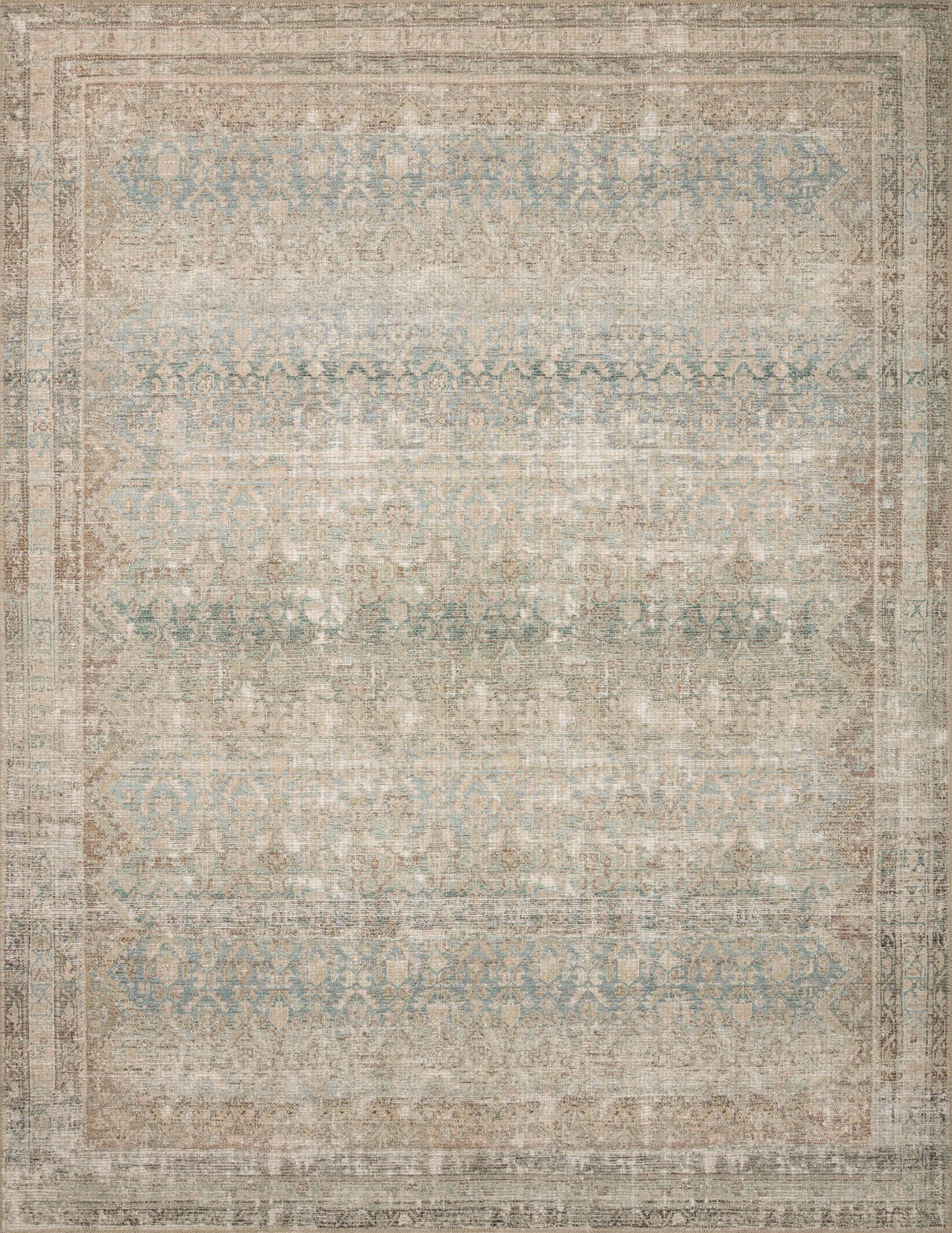 Angela Rose x Loloi Aubrey Aub-03 Jade/Natural Area Rug