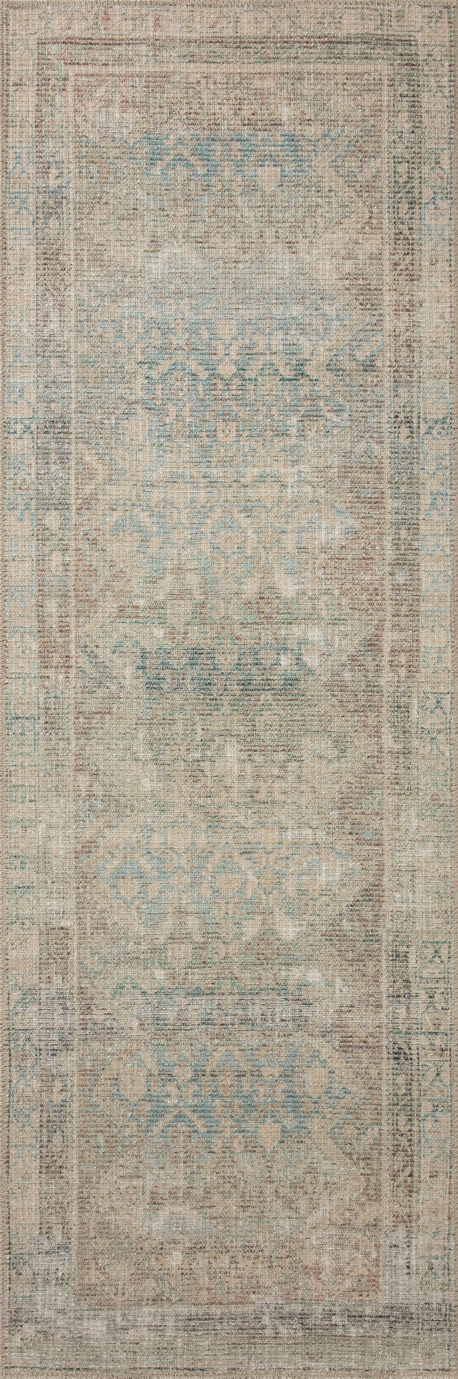 Angela Rose x Loloi Aubrey Aub-03 Jade/Natural Area Rug