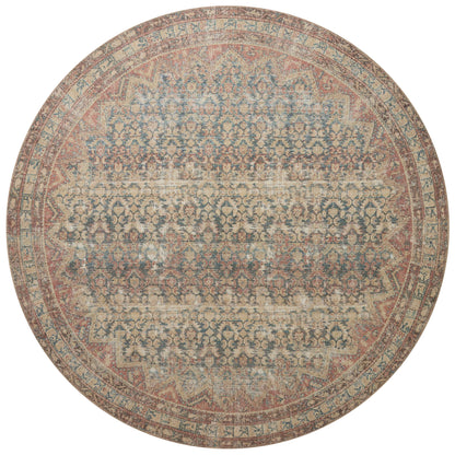 Angela Rose x Loloi Aubrey Aub-03 Ocean/Spice Area Rug