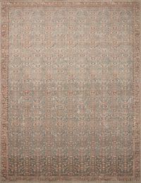 Angela Rose x Loloi Aubrey Aub-04 Blue/Terracotta Area Rug