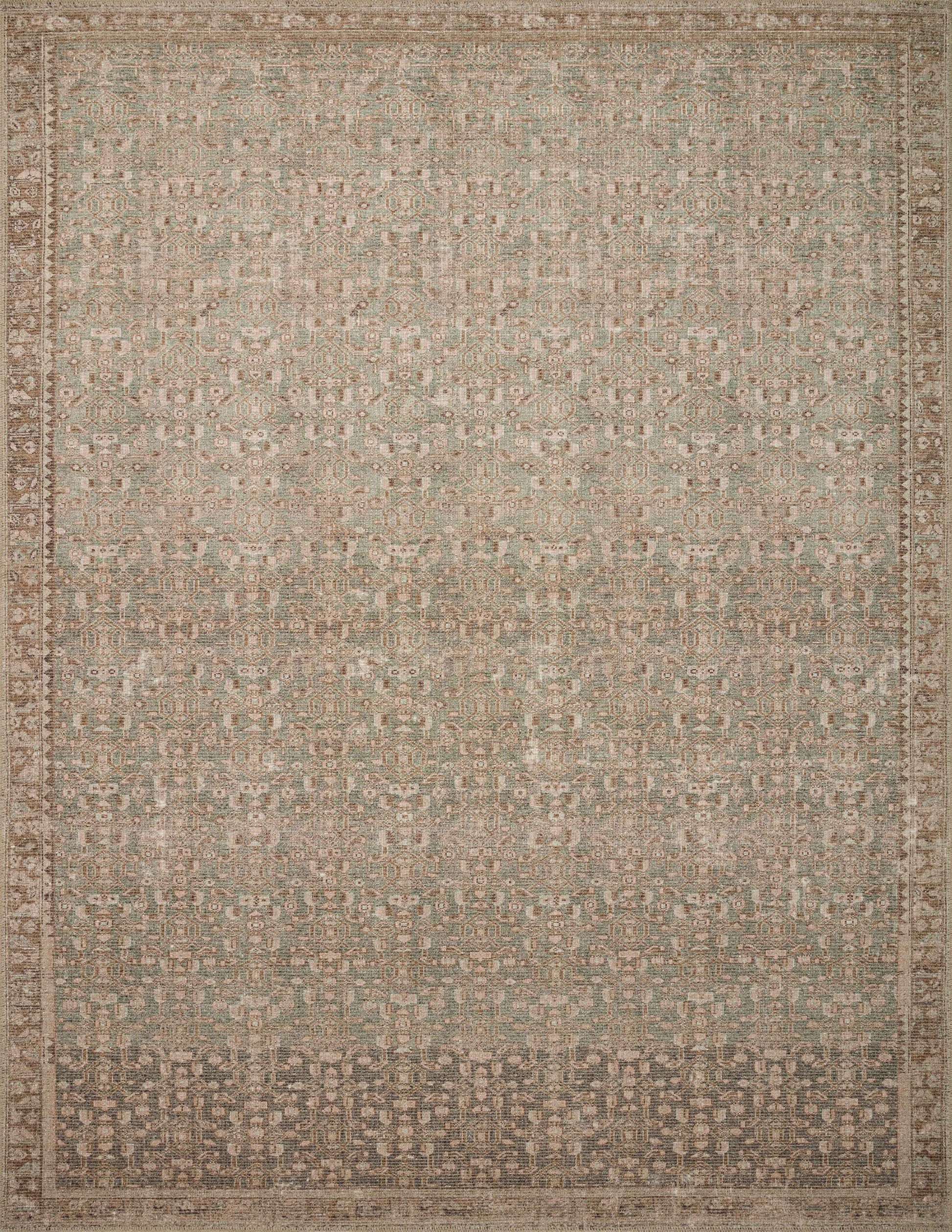 Angela Rose x Loloi Aubrey Aub-04 Sage/Bark Area Rug