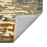 Amer Abstract ABS-3 Orange area rug - back view