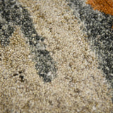 Amer Abstract ABS-3 Orange area rug - close-up view