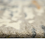 Amer Abstract ABS-3 Orange area rug - profile view