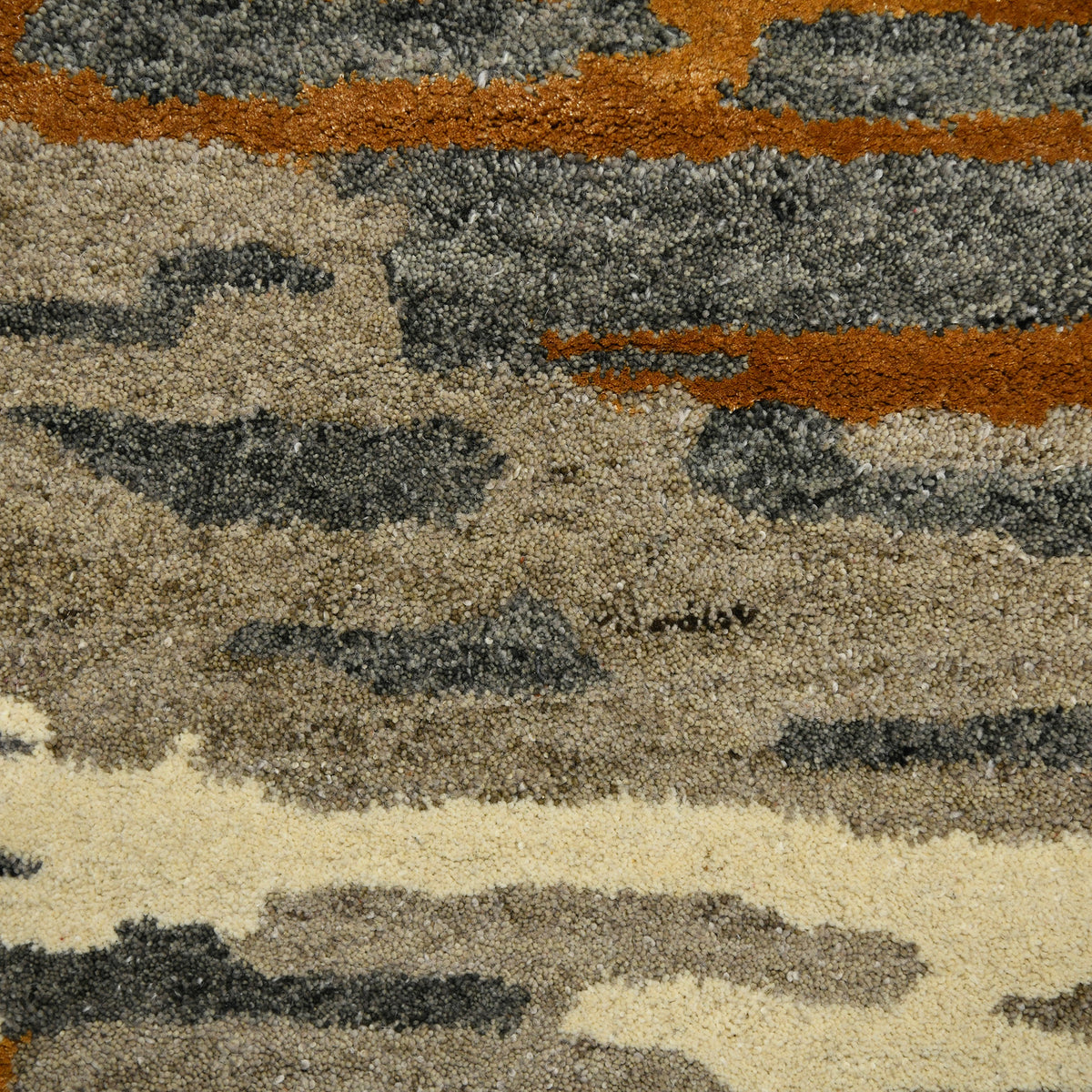 Amer Abstract ABS-3 Orange area rug - color swatch view