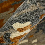 Amer Abstract ABS-3 Orange area rug - color swatch view