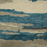Amer Abstract ABS-4 Blue area rug - color swatch view