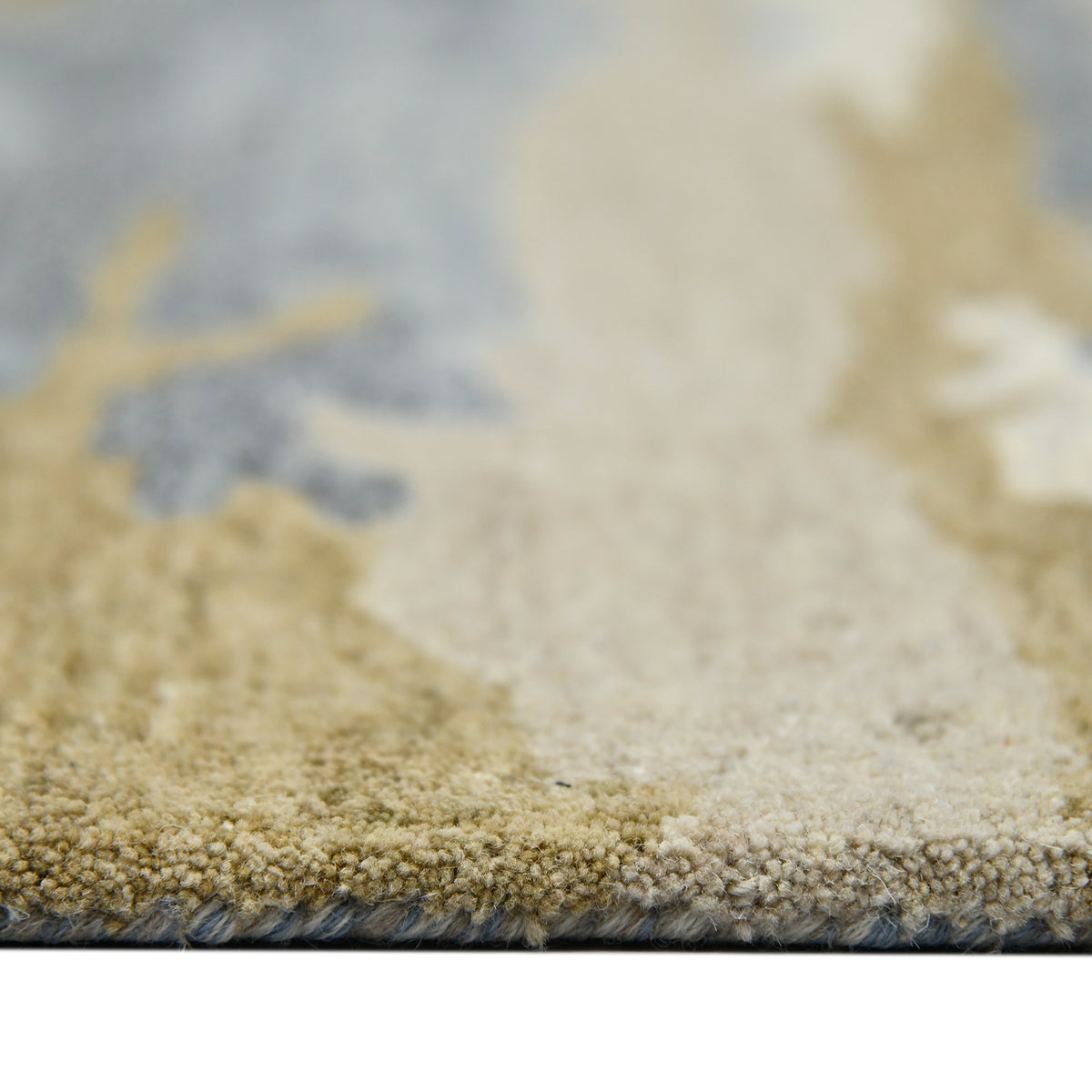 Amer Abstract ABS-5 Water Blue area rug - profile view