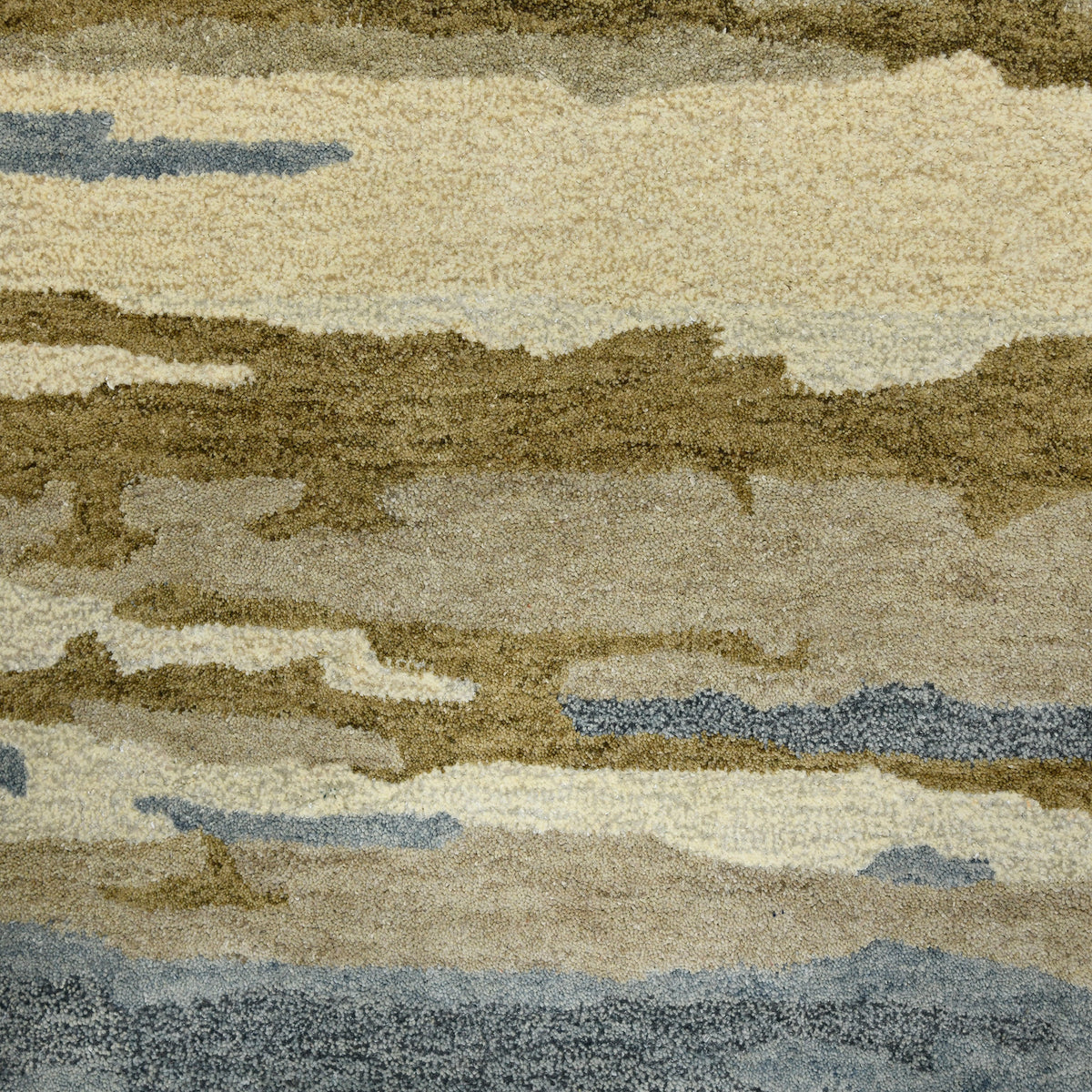 Amer Abstract ABS-5 Water Blue area rug - color swatch view