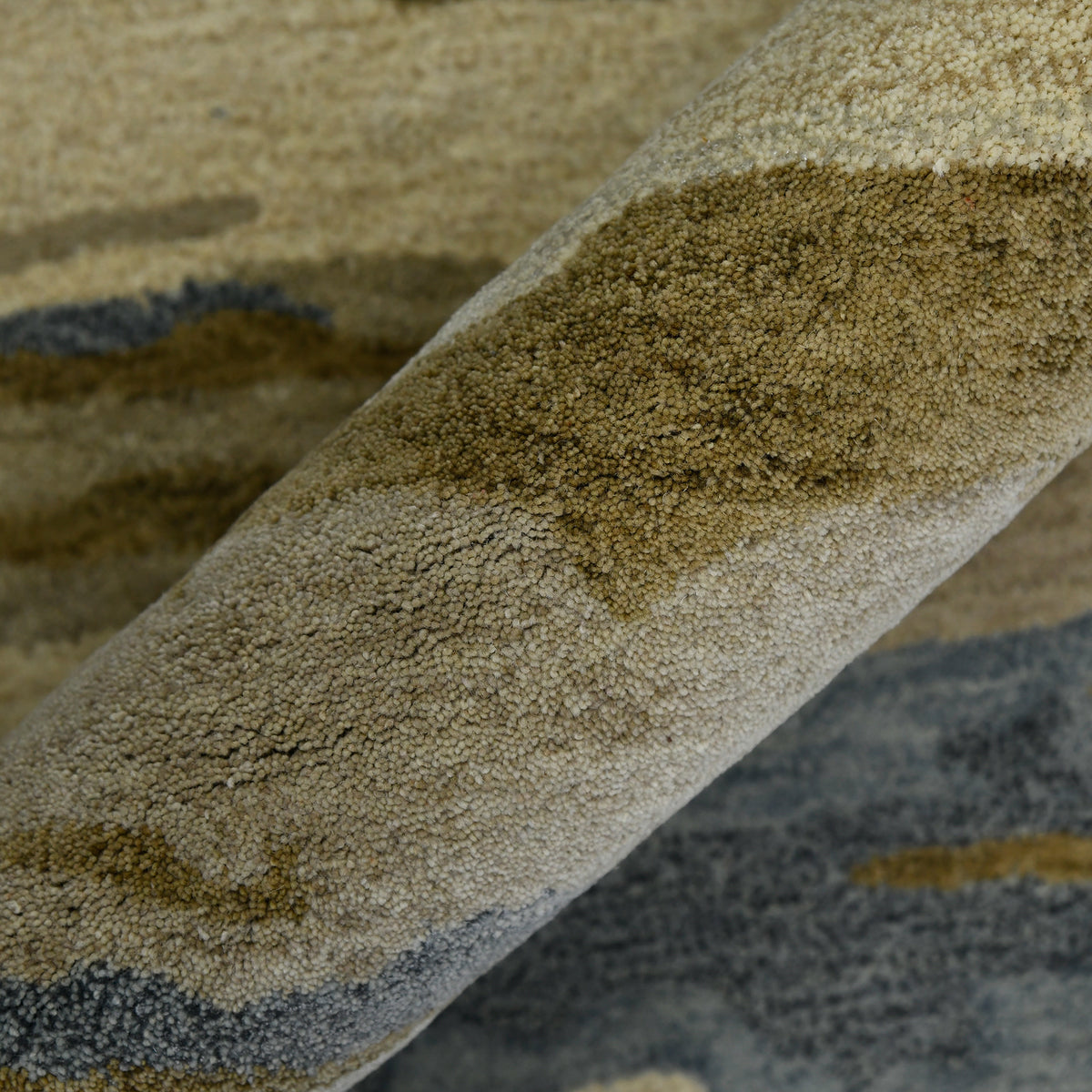 Amer Abstract ABS-5 Water Blue area rug - color swatch view
