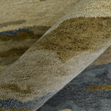 Amer Abstract ABS-5 Water Blue area rug - color swatch view