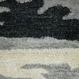 Amer Abstract ABS-6 Dark Gray area rug - color swatch view