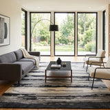 Amer Abstract ABS-6 Dark Gray area rug - lifestyle view