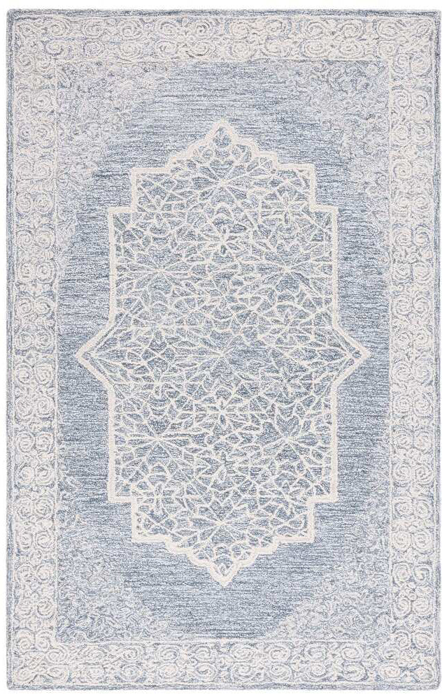 Safavieh Abstract Abt352A Ivory/Blue Area Rug