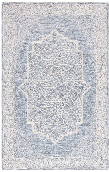 Safavieh Abstract Abt352A Ivory/Blue Area Rug