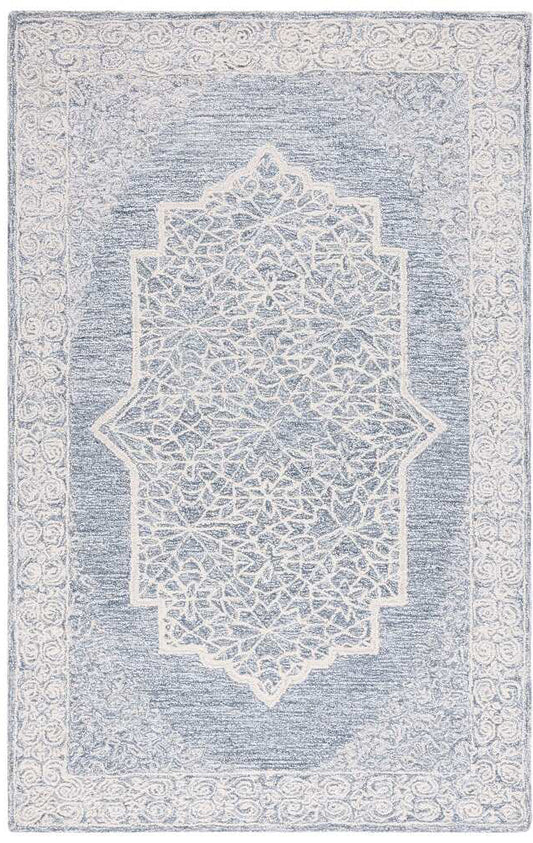 Safavieh Abstract Abt352A Ivory/Blue Area Rug