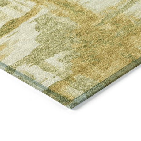 Addison Chantille ACN2015 Abstract Machine Made Transitional Aloe Rug