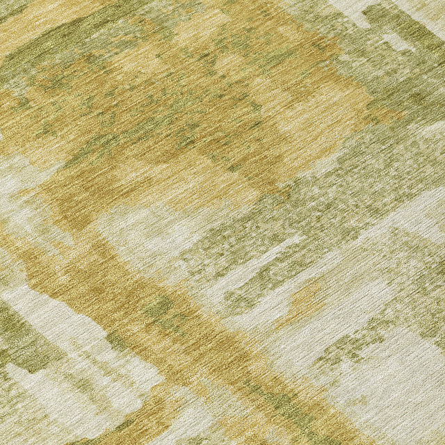 Addison Chantille ACN2015 Abstract Machine Made Transitional Aloe Rug