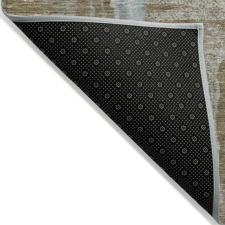 Addison Chantille ACN2015 Abstract Machine Made Transitional Brown Rug