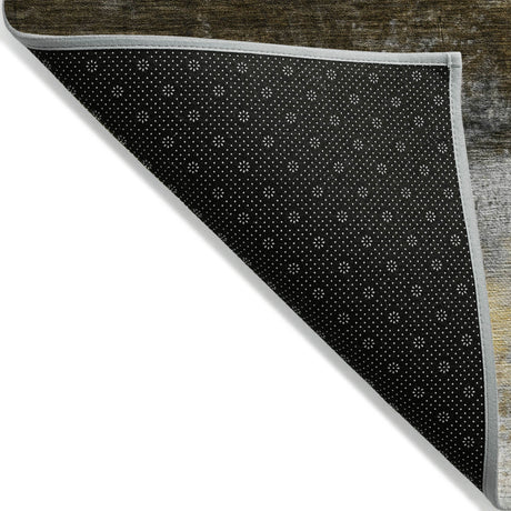 Addison Chantille ACN2016 Abstract Machine Made Transitional Chocolate Rug