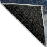 Addison Chantille ACN2016 Abstract Machine Made Transitional Navy Rug