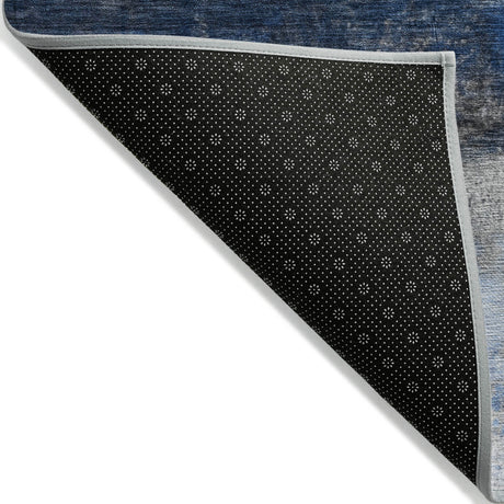 Addison Chantille ACN2016 Abstract Machine Made Transitional Navy Rug