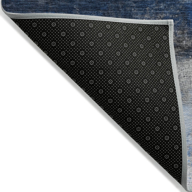 Addison Chantille ACN2016 Abstract Machine Made Transitional Navy Rug