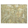 Addison Chantille ACN2017 Abstract Machine Made Transitional Gold Rug
