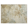 Addison Chantille ACN2018 Abstract Machine Made Transitional Beige Rug