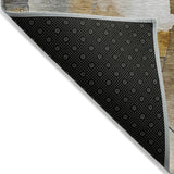 Addison Chantille ACN2019 Abstract Machine Made Transitional Mocha Rug