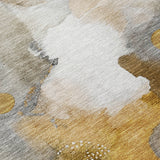 Addison Chantille ACN2019 Abstract Machine Made Transitional Mocha Rug