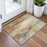 Addison Chantille ACN2020 Abstract Machine Made Transitional Copper Rug