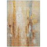 Addison Chantille ACN2020 Abstract Machine Made Transitional Copper Rug