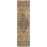 Addison Chantille ACN2021 Border Machine Made Traditional Copper Rug