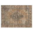 Addison Chantille ACN2021 Border Machine Made Traditional Copper Rug