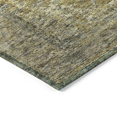 Addison Chantille ACN2021 Border Machine Made Traditional Khaki Rug
