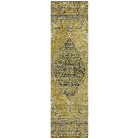 Addison Chantille ACN2021 Border Machine Made Traditional Wheat Rug
