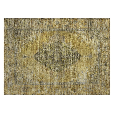 Addison Chantille ACN2021 Border Machine Made Traditional Wheat Rug