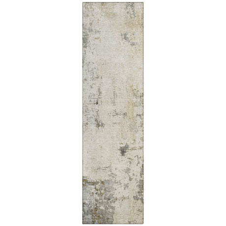Addison Chantille ACN2022 Abstract Machine Made Transitional Pewter Rug