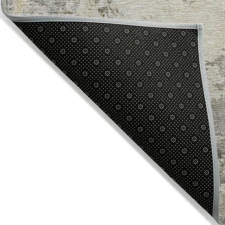 Addison Chantille ACN2022 Abstract Machine Made Transitional Pewter Rug