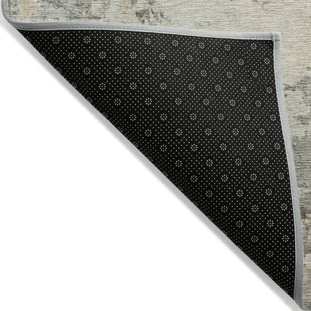 Addison Chantille ACN2022 Abstract Machine Made Transitional Pewter Rug